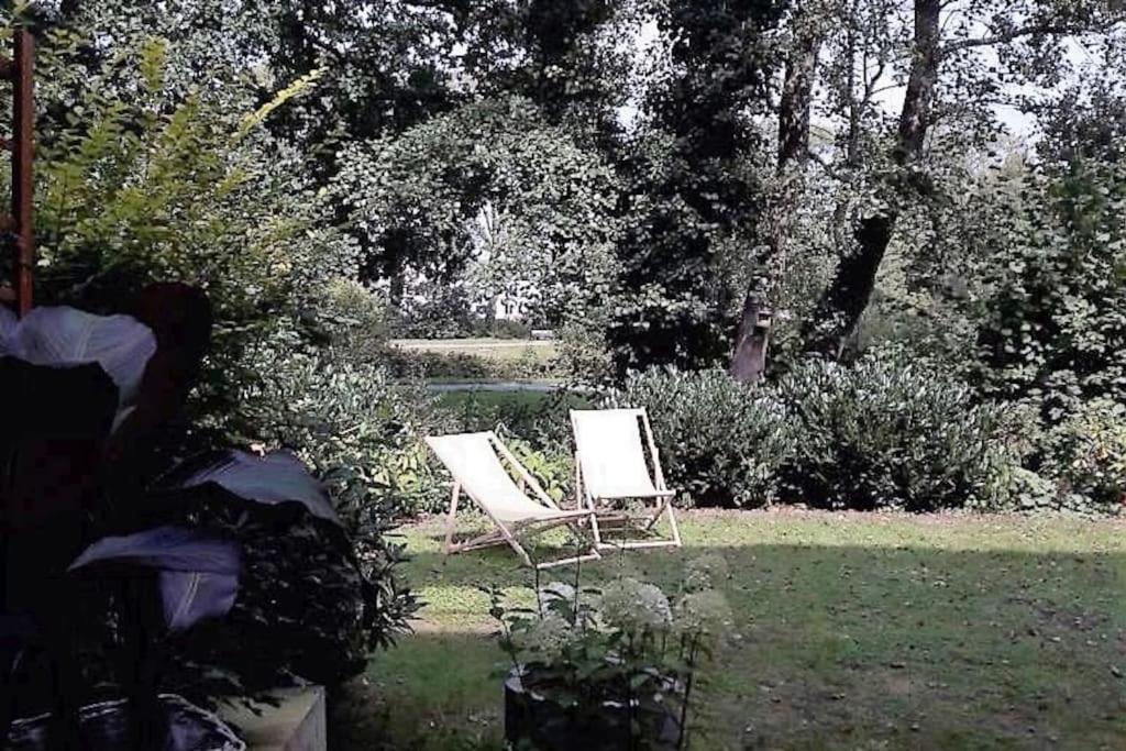 Schickes Wohnstudio Mit Garten Am Aasee Ibbenbueren Exterior foto